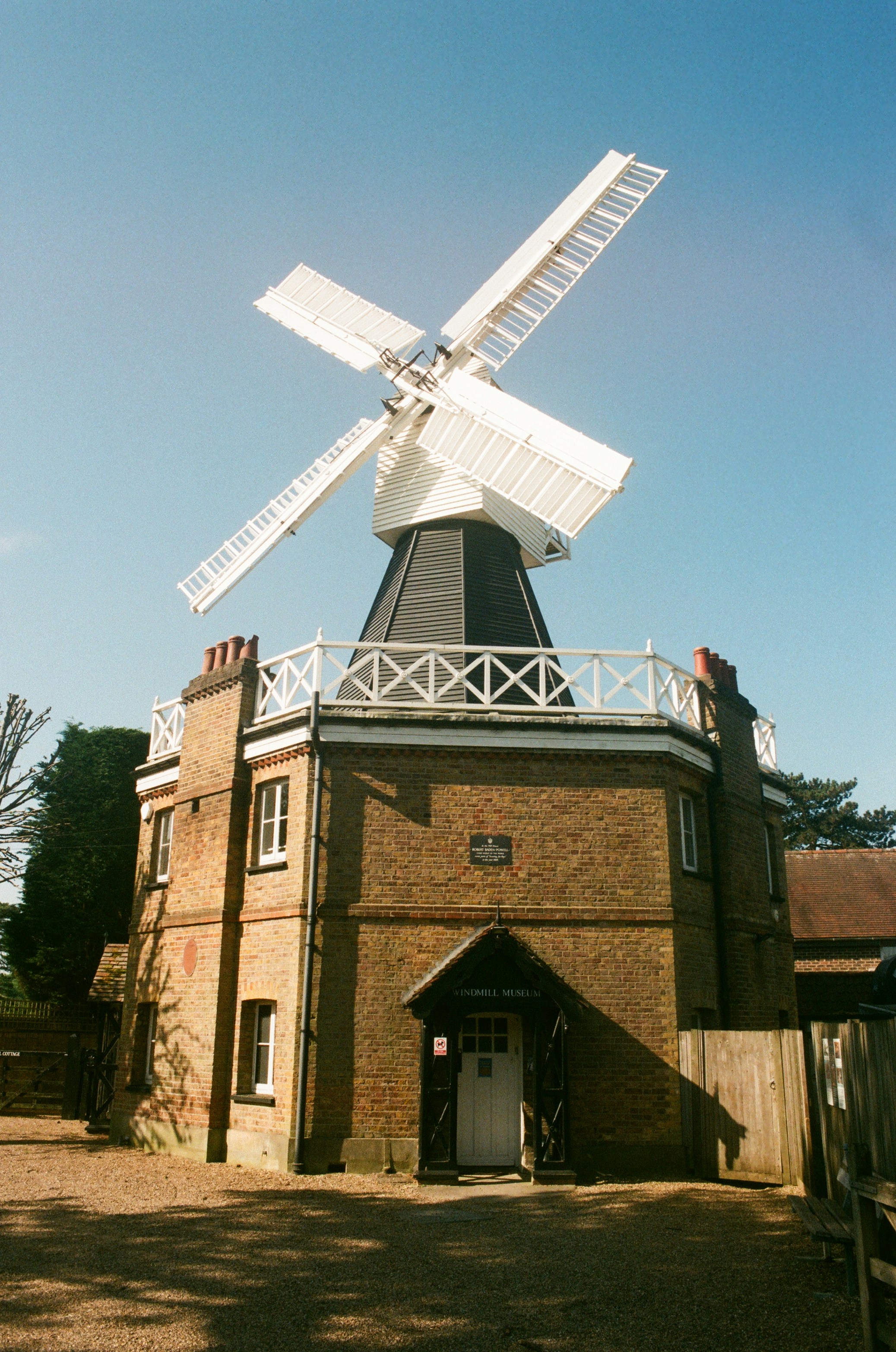 Wimbledon Windmill on Wimbledon Common, a landmark starting point for walks across the woodland, heathland and ponds.
